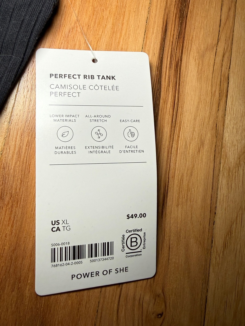 Athleta Perfect Rib Tank Racerback Modal - Picture 5 of 6